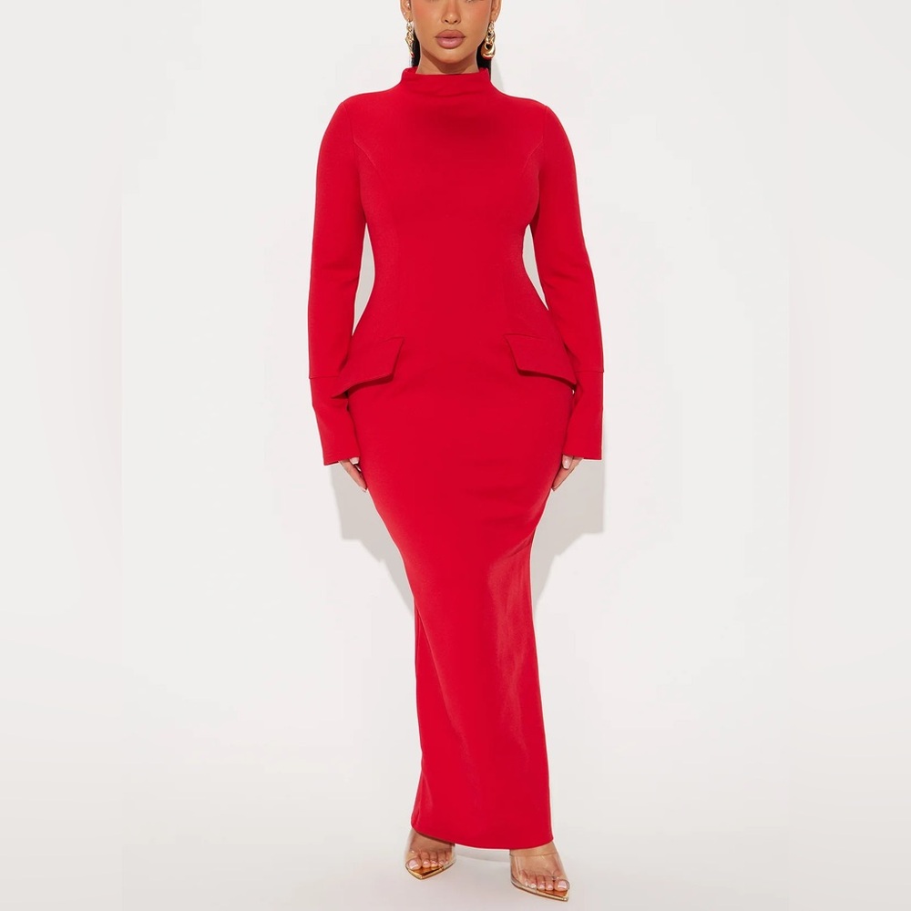 Fashion Nova Red Dress